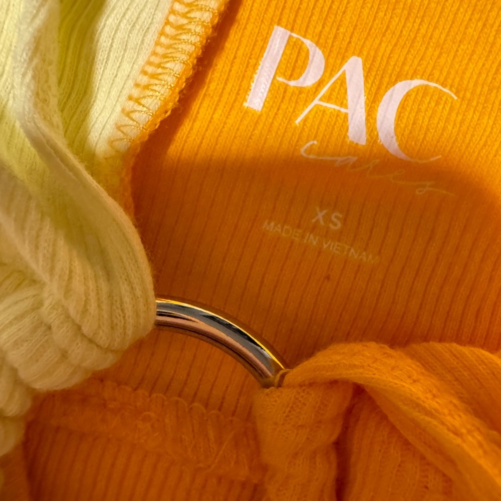 PAC Orange and Yellow Top